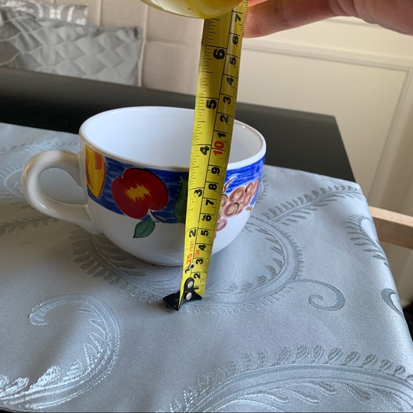 Gallery Collection Stonware Bowl & Saucer Set - Picture 8 of 12